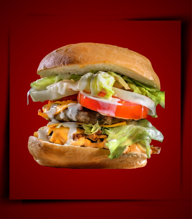 HAMBURGER PHÔ MAI TAN CHẢY